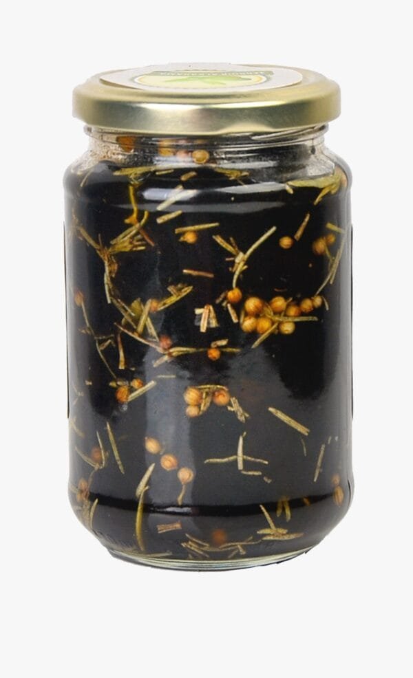 320g Olives noires marinées à l'huile d'olive زيتون أسود مخلل بزيت الزيتون - immagine 2